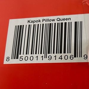 Layla Kapok Pillow - Queen - brand new never opened